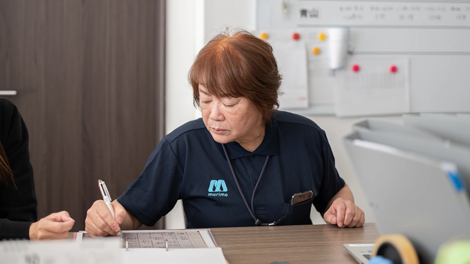 グループホームの利用者さんと支援に向き合う武富真弓さん