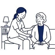 在宅支援事業イメージ