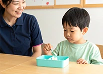 ランチタイムの様子